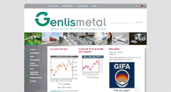Desktop Screenshot of genlismetal.fr